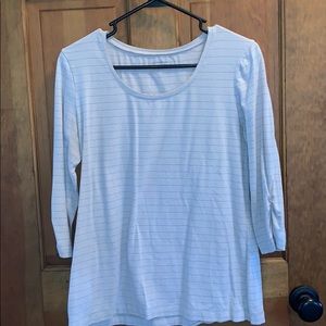 Eddie Bauer 3/4 length t-shirt